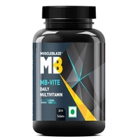 Muscleblaze MuscleBlaze MB-VITE Daily Multivitamin, for Enhanced Energy, Stamina & Gut Health - 30 Tablet