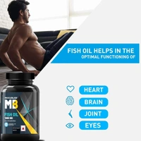 Muscleblaze MuscleBlaze Fish Oil India's Only Labdoor USA Certified for Purity & Accuracy - 30 Capsule
