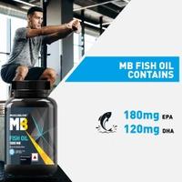 Muscleblaze MuscleBlaze Fish Oil India's Only Labdoor USA Certified for Purity & Accuracy - 30 Capsule