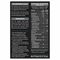 Muscleblaze MuscleBlaze Fish Oil India's Only Labdoor USA Certified for Purity & Accuracy - 180 Capsule