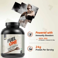 Muscleblaze MB Fuel One Whey Protein Immunity, Chocolate - Chocolate, 4.4 Lb