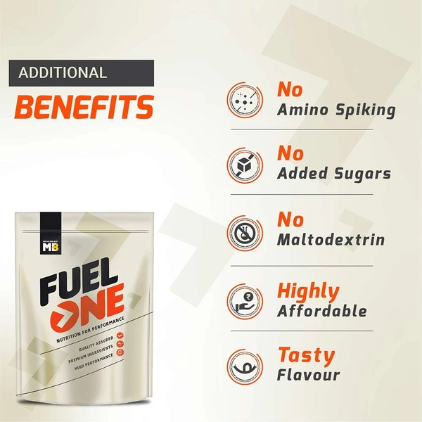 Muscleblaze  MB Fuel One Whey Protein Immunity Plus ,Chocolate - Chocolate, 2kg