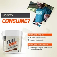 Muscleblaze  MB Fuel One Weight Gainer, Chocolate - Chocolate, 5kg