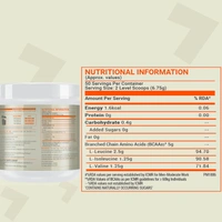 Muscleblaze  MB Fuel One BCAA 2:1:1, Nutrition ( Fruit Punch) - Fruit Punch, 250g