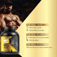 Muscleblaze  MuscleBlaze Whey Gold 100% Whey Protein Isolate  - Rich Milk Chocolate, 2kg