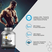 Muscleblaze MuscleBlaze Biozyme Performance Whey, 2 kg (4.4 lb), Chocolate - Chocolate, 2kg