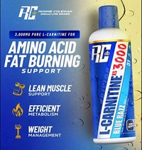 Ronnie Coleman RONNIE COLEMAN SIGNATURE SERIES L-CARNITINE XS 3000, Blue Razz - Blue Razz, 620 G