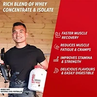 GNC Pro Performance 100% Whey Protein Powder | Boosts Strength & Endurance | Builds Lean Muscles | Fastens Muscle Recovery | Formulated In USA | 24g Protein | 5.5g BCAA | Creamy Strawberry | 4 lbs - Creamy Strawberry, 4.4 Lbs