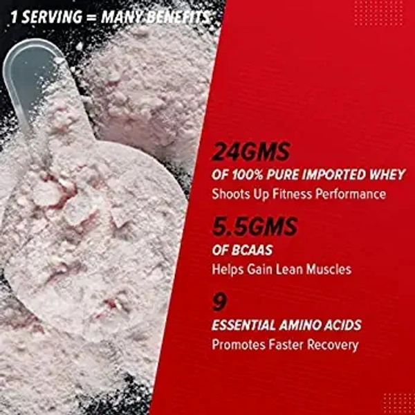 GNC Pro Performance 100% Whey Protein Powder | Boosts Strength & Endurance | Builds Lean Muscles | Fastens Muscle Recovery | Formulated In USA | 24g Protein | 5.5g BCAA | Creamy Strawberry | 4 lbs - Creamy Strawberry, 4.4 Lbs