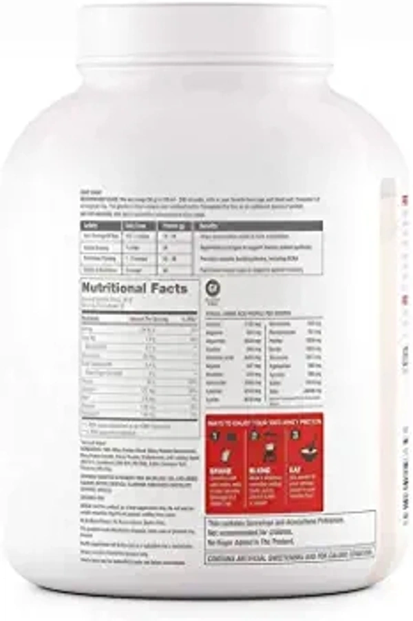 GNC Pro Performance 100% Whey Protein Powder | Boosts Strength & Endurance | Builds Lean Muscles | Fastens Muscle Recovery | Formulated In USA | 24g Protein | 5.5g BCAA | Creamy Strawberry | 4 lbs - Creamy Strawberry, 4.4 Lbs