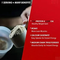 GNC Pro Performance Weight Gainer | Healthy Body Gains | Reduces Muscle Breakdown | Boosts Metabolism | Formulated In USA | 73g Protein | 440g Carbs | 2200 Cal | (Double Chocolate, 3 KG) - Double Chocolate, 3 Kg