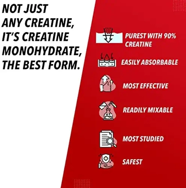 GNC Pro Performance Creatine Monohydrate | Boosts Athletic Performance | Micronized & Instantized | Fuels Muscles |Energy Support for Heavy Workout | Formulated In USA | Unflavoured powder| 250 gm - Unflavoured powder, 250 Gm