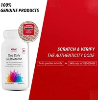 GNC Women's One Daily Multivitamin for Women | Enhances Immunity | Boosts Energy Levels | Supports Memory | Protects Vision | Formulated In USA | 32 Rich Ingredients with Vitamin C & More | 60 Tablets - 60 Tablet