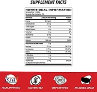 GNC AMP Gold Series BCAA Advanced | Fastest Muscle Recovery powder| Maximized Workout Performance | Formulated In USA | 7g BCAA | 1g L-Glutamine | 1g L-Citrulline | Tangy Orange | 400 gm  - Tangy Orange, 400 gm