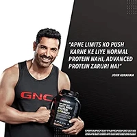 GNC AMP Gold Series 100% Whey Protein Advanced | Lean Muscle Gains | Advanced Fitness Performance | Formulated In USA | 24g Protein | 5.5g BCAA | 4g Glutamine | Double Rich Chocolate | 4 lbs - Double Rich Chocolate, 4 lbs
