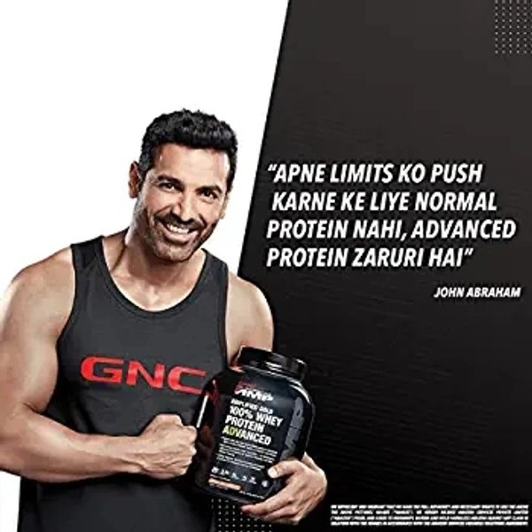 GNC AMP Gold Series 100% Whey Protein Advanced | Lean Muscle Gains | Advanced Fitness Performance | Formulated In USA | 24g Protein | 5.5g BCAA | 4g Glutamine | Double Rich Chocolate | 4 lbs - Double Rich Chocolate, 4 lbs