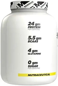 Big Muscle  Bigmuscles Nutrition Superior Whey Protein 4.4 Lbs (Strawberry & Banana Twirl) - Strawberry & Banana Twirl, 4.4 Lbs