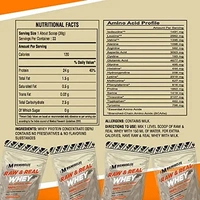 Big Muscle  Bigmuscles Nutrition Raw & Real Organic Whey Protein [1kg] - Natural, 80% Protein, Additive Free, Unflavored, 24g Protein ,5.5g BCAA , 4g Glutamine per serving - Unflavored, 1 Kg