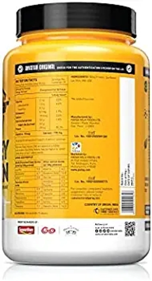 AVVATAR WHEY PROTEIN |1Kg | Belgian Chocolate Flavour | Made with 100% Fresh Cow's Milk | Premium Blend Of Whey Protein Concentrate And Isolate - Chocolate, 1 Kg