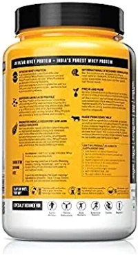 AVVATAR WHEY PROTEIN |1Kg | Belgian Chocolate Flavour | Made with 100% Fresh Cow's Milk | Premium Blend Of Whey Protein Concentrate And Isolate - Chocolate, 1 Kg