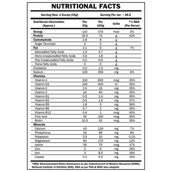 Scitron Advance Whey Protein With 20 Vitamins & MineralsLABDOOR CERTIFIED  - 2kg, Milk Chocolate