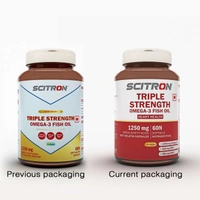 Scitron Triple Strength Omega-3 Fish Oil - 60 Softgels