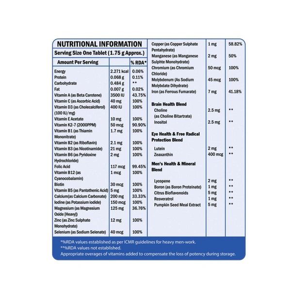 Scitron Men's Daily Multi-Vitamin