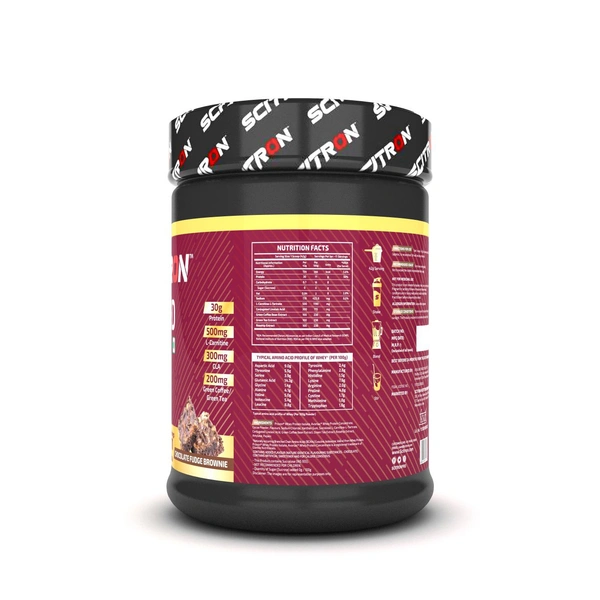 Scitron Ripped Whey Protein (Weight Loss + Post Workout Recovery) - Chocolate Fudge Brownie, 500g