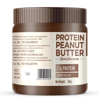 Muscleblaze  MuscleBlaze High Protein Peanut Butter, 0.340 kg, Dark Chocolate Creamy - 0.340 kg, Dark Chocolate Creamy