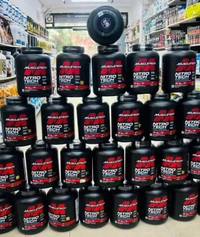 MuscleTech Whey Protein Powder Chocolate Flavour, 1.81 kg With Whey Isolates & Peptides Performance Series Nitro Tech - Chocolate, 1.81Kg
