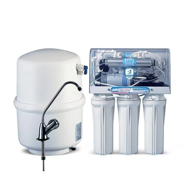 KENT Excell Plus RO Water Purifier (11003) | RO+UV+UF+TDS Controller | Under the Counter | Patented Mineral RO Technology| 7L Storage | 15 L/hr Output | White - White