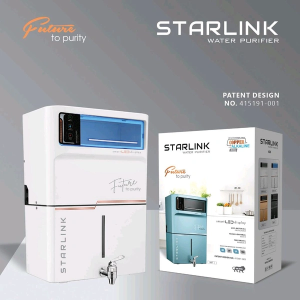 Starlink RO Water Purifier  - White