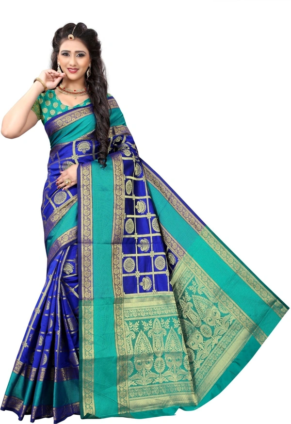 ALK-BANARASISILK-BLUE