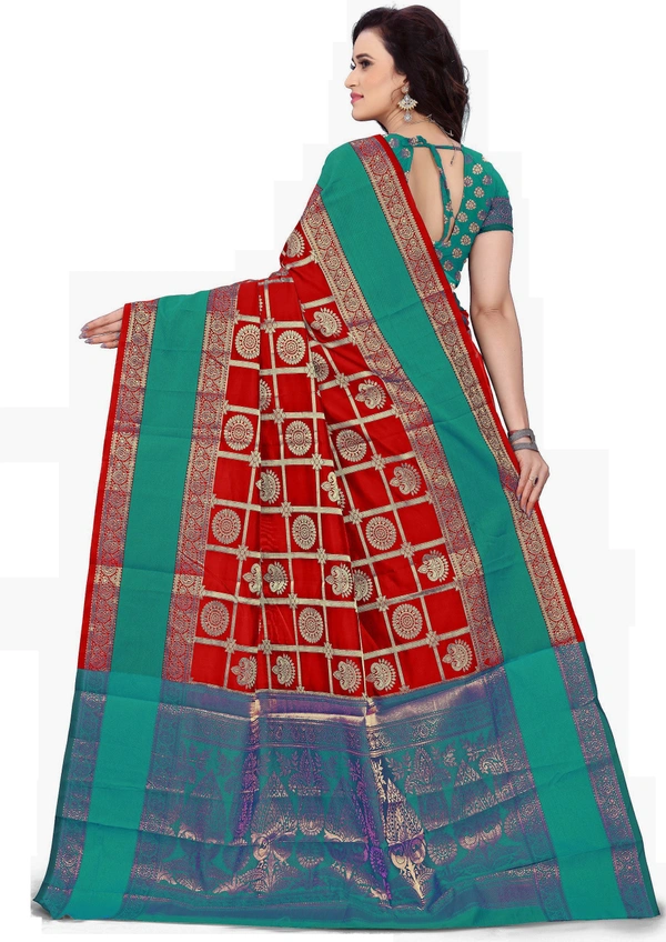 ALK-BANARASISILK-RED