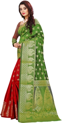 Peacock-Green-Red