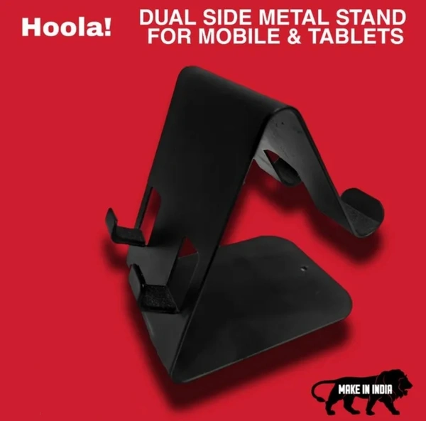 Hoola Metal Stand (Mobile & Tablet) - Black