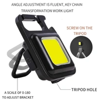 Multifunction Keychain LED Light  - Black