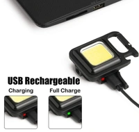 Multifunction Keychain LED Light  - Black
