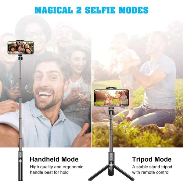 R1 Multifunctional Foldable Tripod/Selfie Stick 