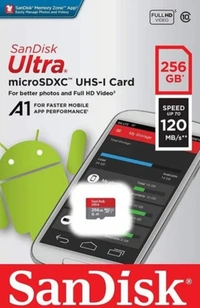 SanDisk Memory Card 256gb Ultra