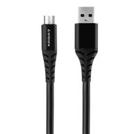 Ambrane ACM-11 Micro USB Cable  - White/Black