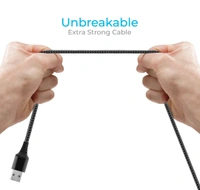 Ambrane BCM-15 Micro USB Cable  - Black