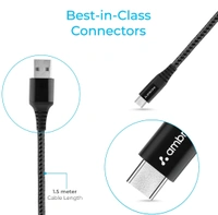 Ambrane BCT-15 Type-C Cable - Black