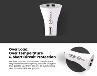 Mobilla RANGER 241M Micro USB Car Charger  - White