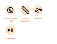 Mobilla MTUNES 102 Earphone  - Multi colour