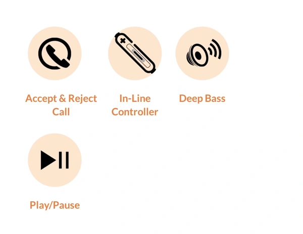 Mobilla MTUNES 102 Earphone  - Multi colour