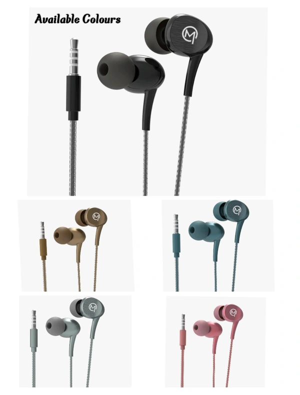 Mobilla MTUNES 102 Earphone  - Multi colour