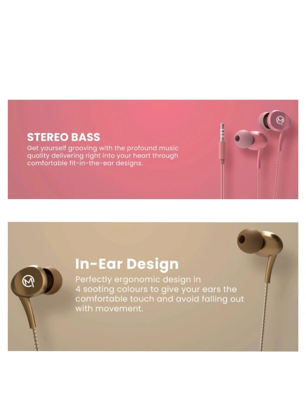 Mobilla MTUNES 102 Earphone  - Multi colour