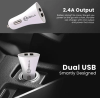 Mobilla RANGER 241C Type-C Car Charger  - White