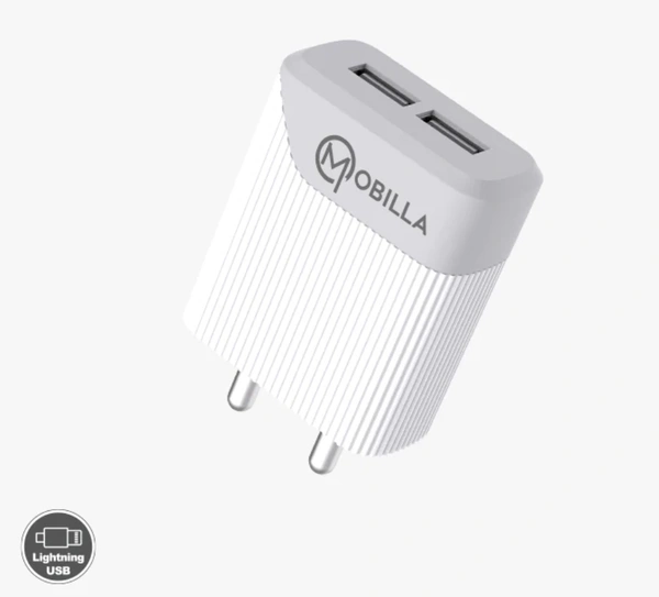 Mobilla MCHARGE 241i Lightning Charger  - White